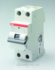 ABB DS202 M Дифференциальный автомат 4мод. 16А 30mA (AC) хар. В